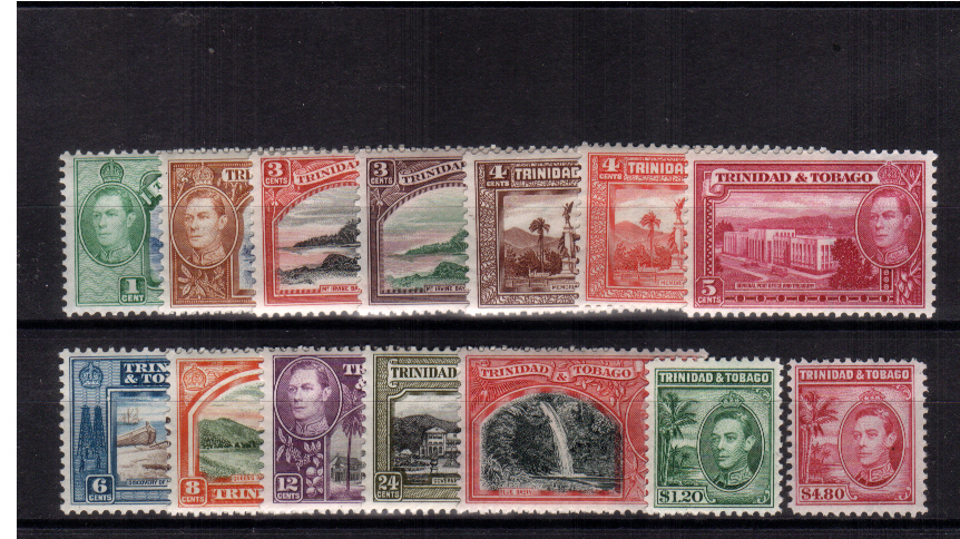 A fine lightly mounted mint set of fourteen.
<br/><b>QQY</b>