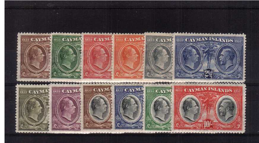 Centenary set of twelve fine lightly mounted mint. Pretty!
<br/><b>ZKH</b>