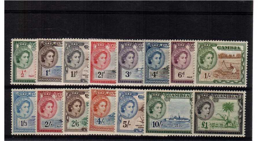 A superb unmounted mint set of fifteen.<br/><b>UEU</b>