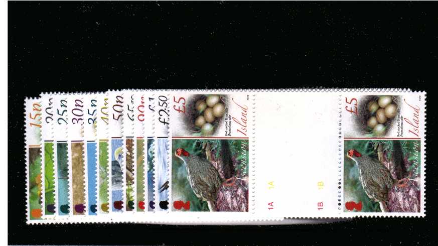 Fauna and their Eggs<br/>
Set of twelve in superb unmounted mint gutter pairs