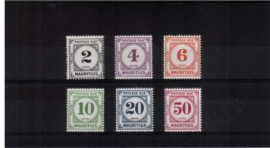 The Postage Due set of six superb unmounted mint.
<br/><b>ZKL</b>