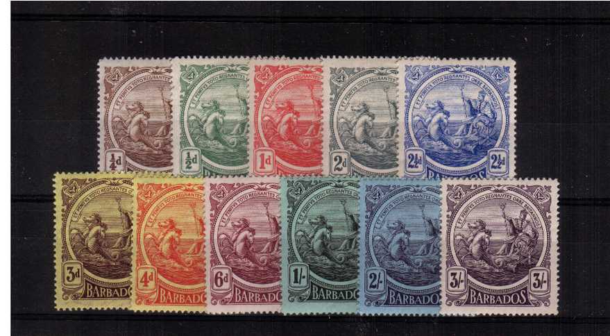 A fine lightly mounted mint set of eleven.
<br/><b>ZKM</b>