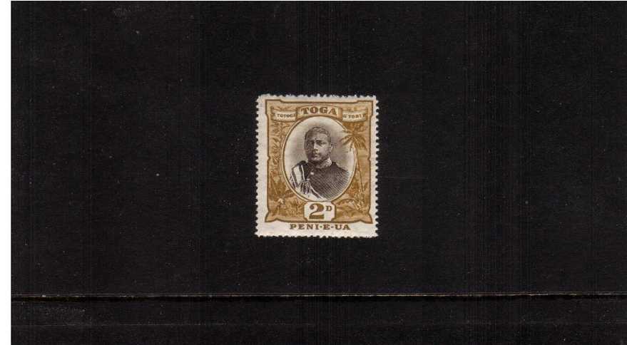 2d Sepia and Bistre - Type II<br/>
A good mounted mint single
<br/><b>ZKM</b>