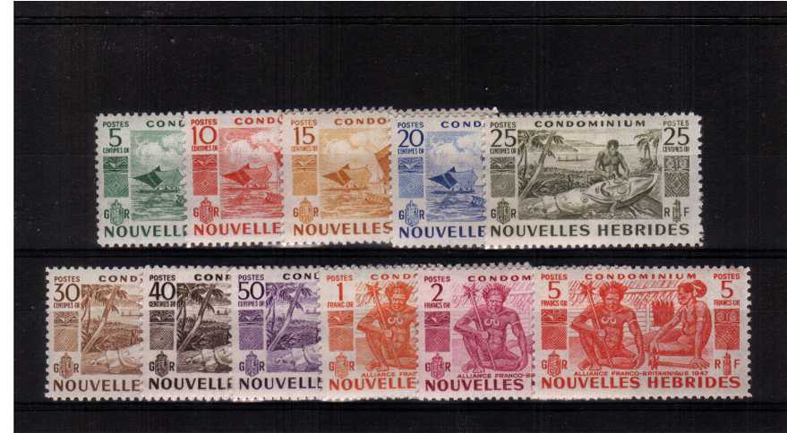 A superb unmounted mint set of eleven
<br/><b>BBH</b>