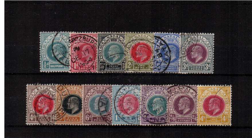 A truly superb fine used set of thirteen each stamp cancelled by a double ring CDS. A gem set.
<br/><b>ZKP</b>