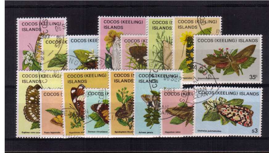 ''Butterflies and Moths'' A superb superb fine used set of sixteen.
<br><b>ZKR</b>