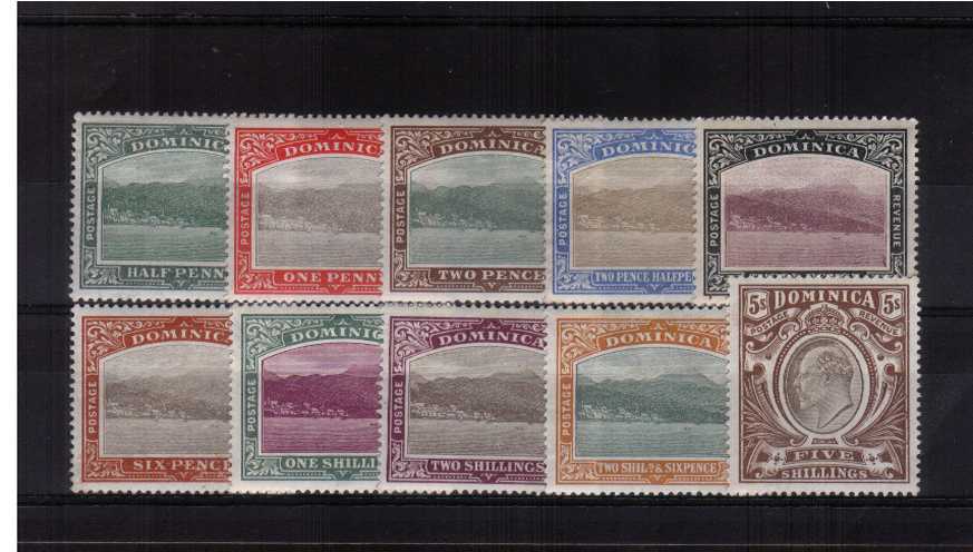 A fine very lightly mounted mint fresh complete set of ten
<br><b>ZKR</b>