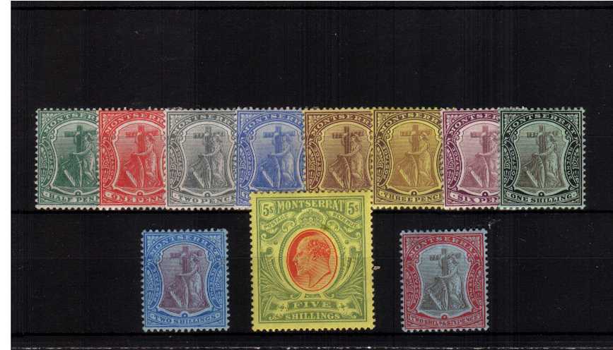 A fine and fresh lightly mounted mint set of ten with the bonus of the 3d with ''white back''.
<br><b>ZKS</b>