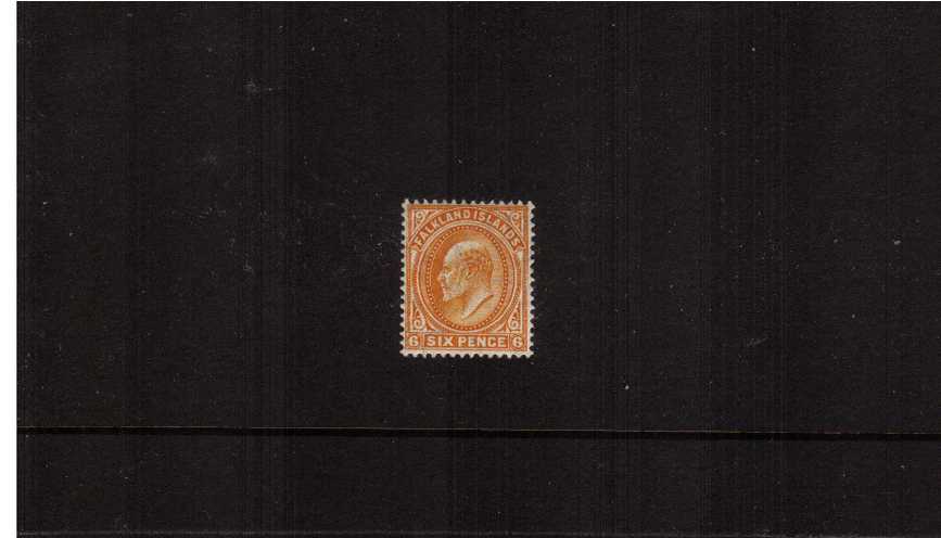 A bright and fresh 6d Orange with perfect centering and lightly mounted mint.
<br><b>ZKS</b>