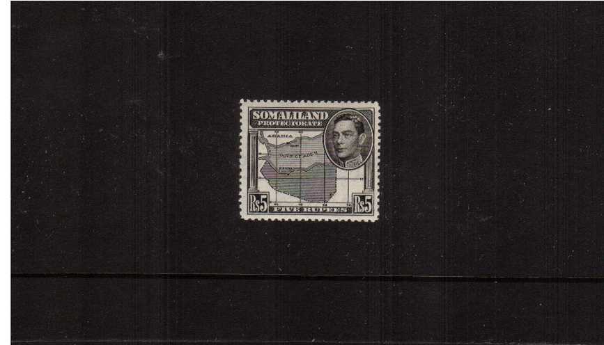 5R Black - the key value - superb unmounted mint single.
<br><b>ZKT</b>