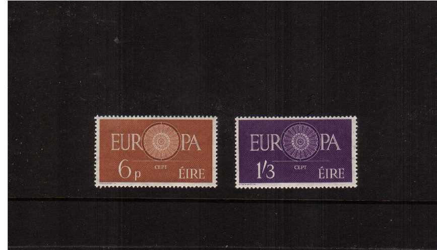 Europa set of two superb unmounted mint.
<br><b>ZKT</b>