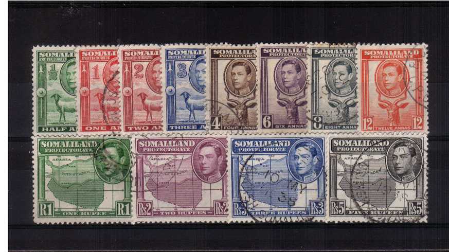 The ''Side Face'' set of twelve superb fine used. Scarce set fine used.
<br/><b>ZKW</b>