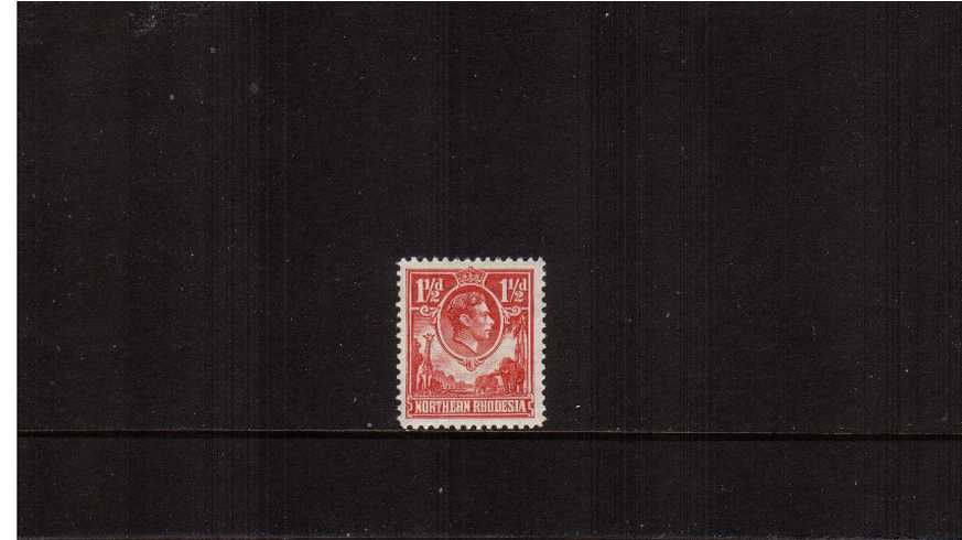 1d Carmine-Red superb unmounted mint definitive odd value.