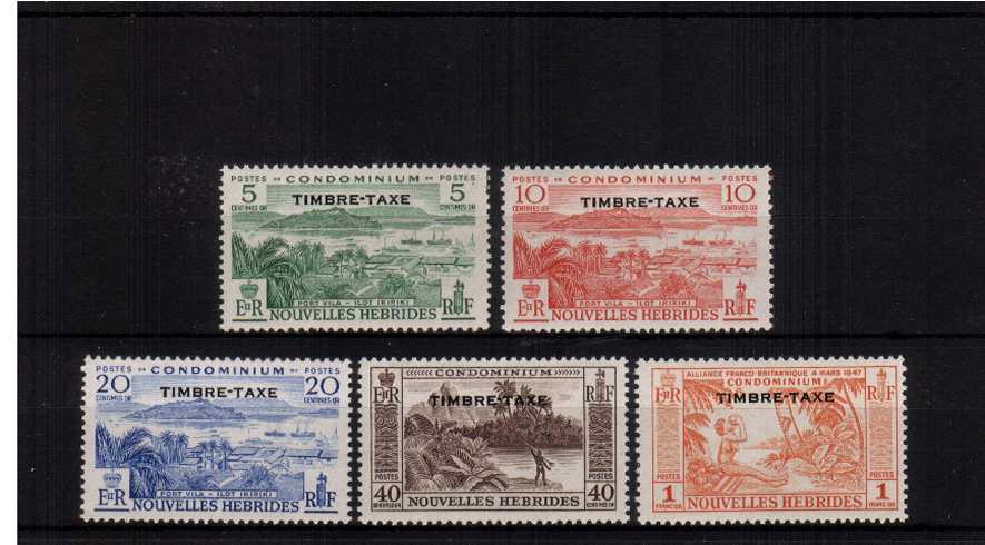 The Postage Due set of five lightly mounted mint.
<br/><b>BBP</b>