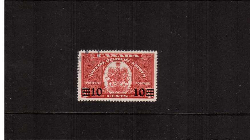 SPECIAL DELIVERY<br/>10c on 20c Scarlet superb fine used.
<br/><b>ZDZ</b>