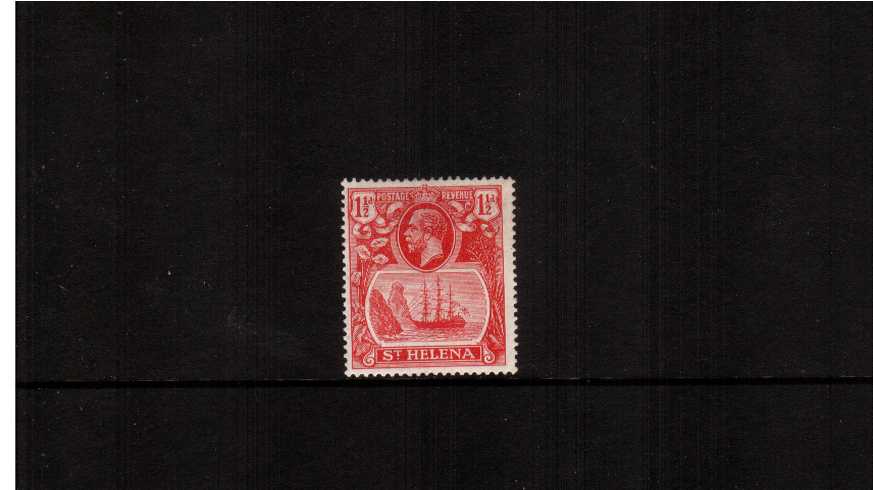 1絛 Deep Carmine-Red. A good lightly mounted mint stamp.<br/>Great example of this distinctive shade. 

<br/><b>ZDZ</b>