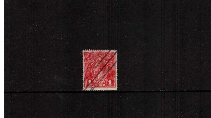 1d Carmine-Red <br/>A good used single