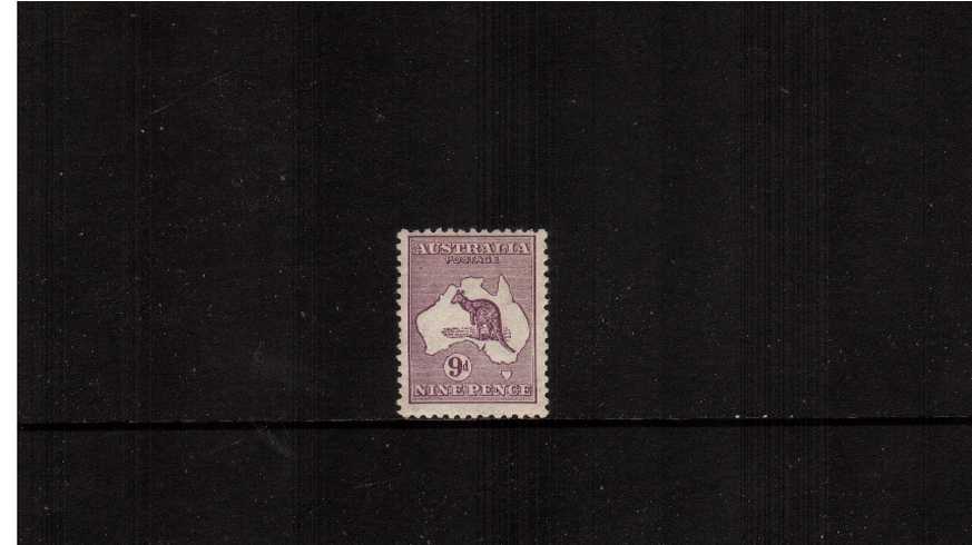 9d Violet - Die II<br/>A superb unmounted mint single.