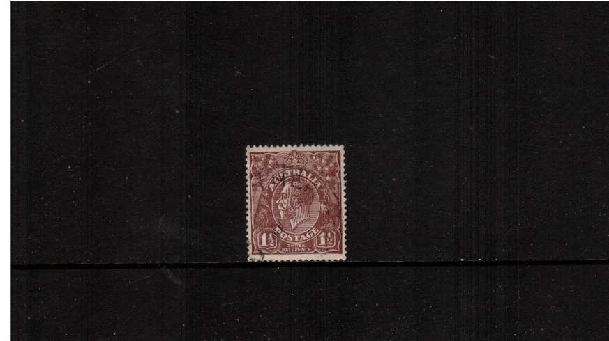 1d Deep Red-Brown<br/>
A superb fine used single cancelled with a light CDS.