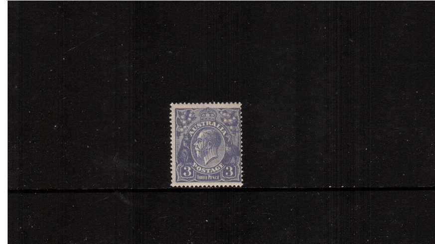 3d Dull Ultramarine<br/>A superb unmounted mint single