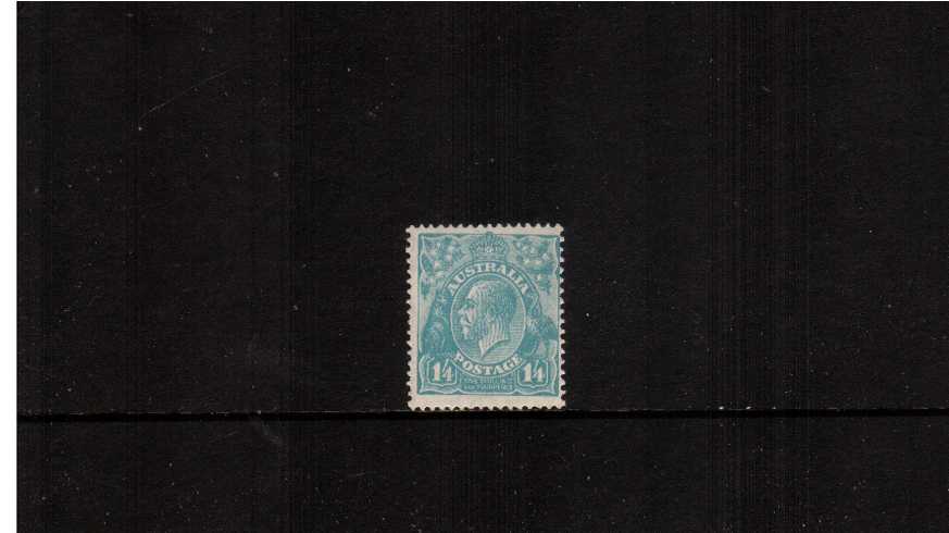 1/4d Turquoise  -  Perforation 13x12
<br/>A superb unmounted mint single