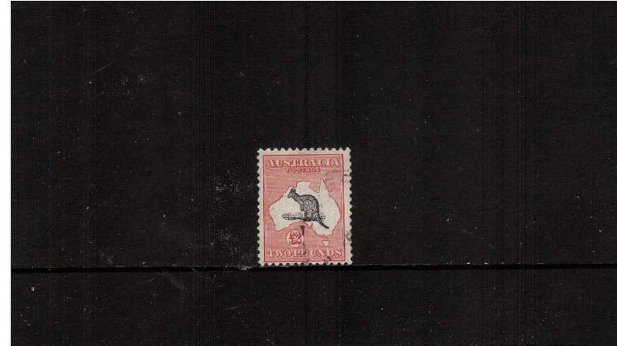 2 Black and Rose - Die II<br/>
A good, lightly used stamp.
<br/><b>XAX</b>