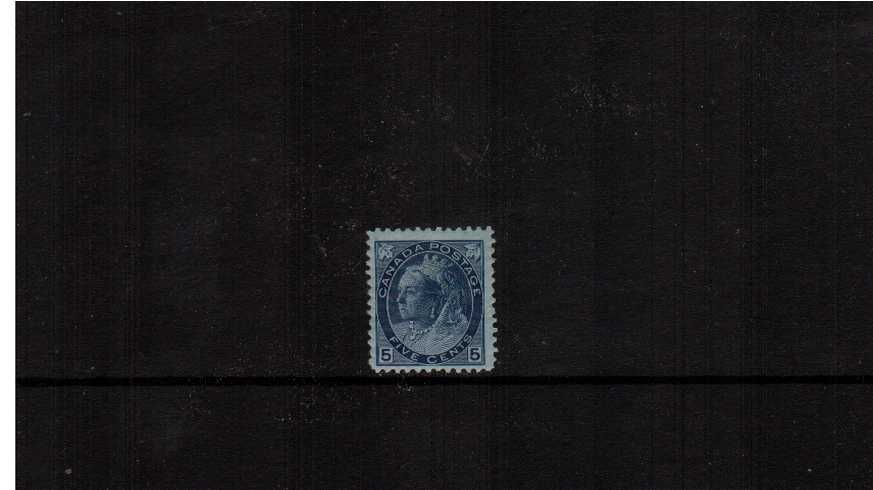 5c Prussian Blue ''Numeral Issue''<br/>
A lovely very, very lightly mounted mint bright and fresh single. <br/><b>XQX</b>