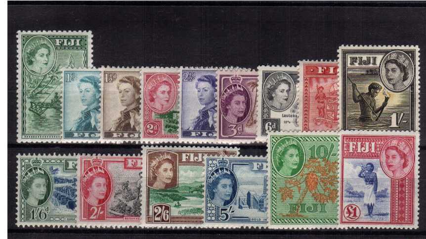 Superb unmounted mint set of fifteen.<br><b>UEU</b>