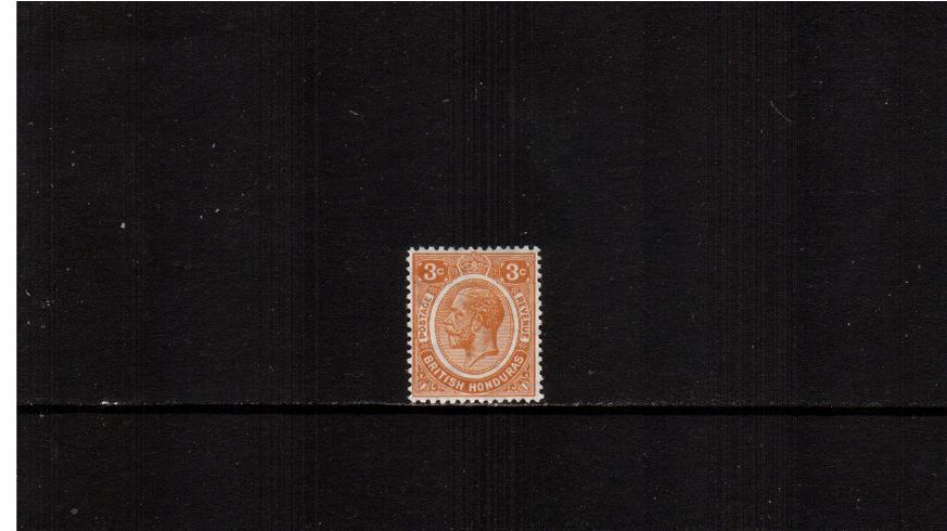 The 3c Orange fine lightly mounted mint.
<br><b>XMX</b>