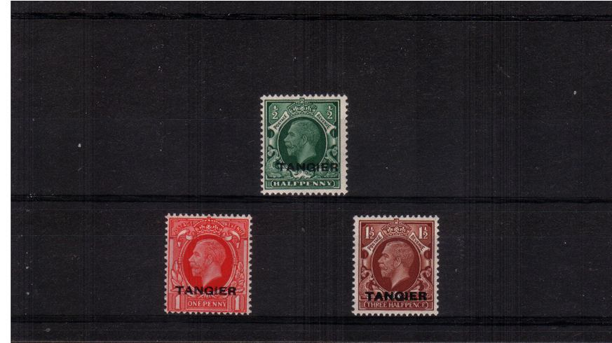 A superb unmounted mint set of three.
<br/><b>QFX</b>