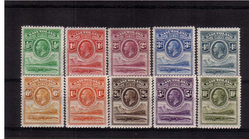 A fine lightly mounted mint set of ten.
<br/><b>XRX</b>