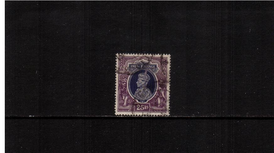 25R Slate-Violet and Purple<br/>A superb fine used single.