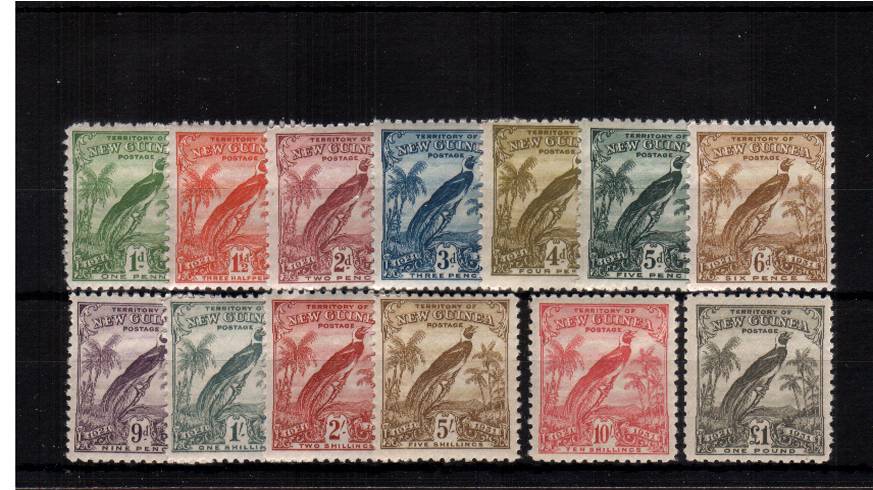 Tenth Anniversary of Australian Administration<br/>A superb unmounted mint set of thirteen. Lovely set!
<br/><b>XVX</b>