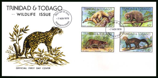 Wildlife<br/>on an unaddressed official First Day Cover.