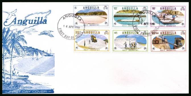 Salt Industry<br/>on an unaddressed First Day Cover