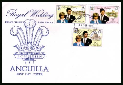 Royal Wedding<br/>on an unaddressed First Day Cover