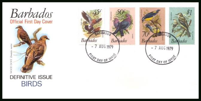 Birds - Part of the definitive set
<br/>on an unaddressed official First Day Cover
