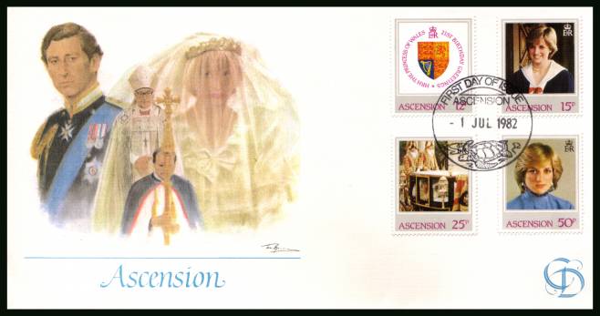 21st Birthday of Princess of Wales<br/>on a Fleetwood unaddressed  First Day Cover