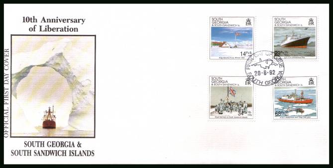 <br/>on an official unaddressed official First Day Cover