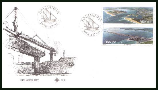 Harbours<br/>on an official unaddressed First Day Cover
<br/>Cover number:3.9