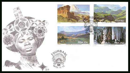 Tourism<br/>on an official unaddressed First Day Cover
<br/>Cover number:3.11