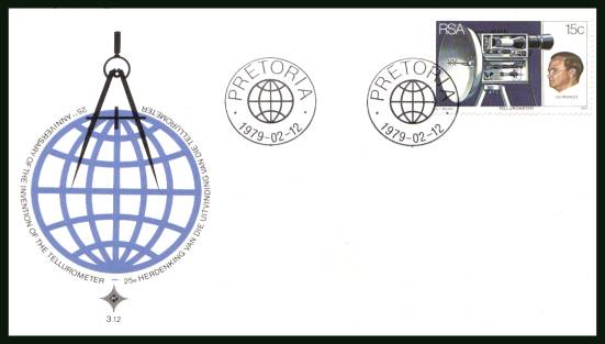 Radio Distance Measurer<br/>on an official unaddressed First Day Cover
<br/>Cover number:3.12
