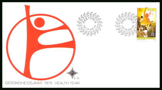 Health Year<br/>on an official unaddressed First Day Cover
<br/>Cover number:3.15