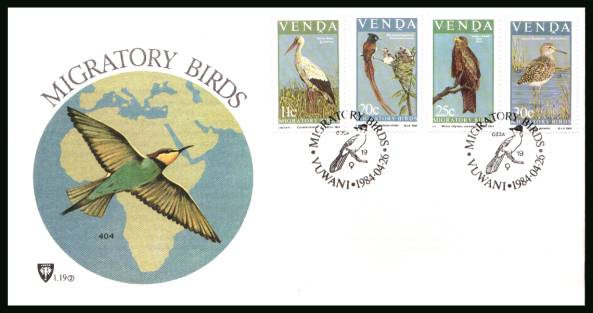 Migratory Birds - 2nd Series<br/>on an official unaddressed First Day Cover