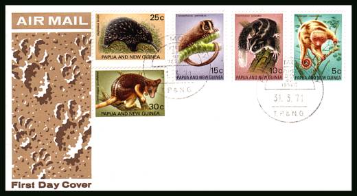 Fauna Conservation<br/>on an illustrated official unaddressed First Day Cover 


