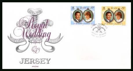 Royal Wedding<br/>on an official unaddressed illustrated First Day Cover