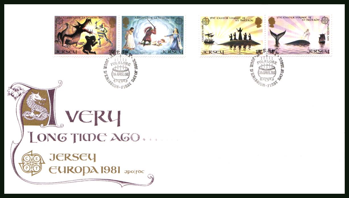 EUROPA - Folklore<br/>on an official unaddressed illustrated First Day Cover