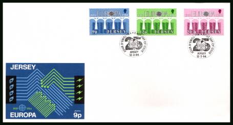 EUROPA - Bridges<br/>on an official unaddressed illustrated First Day Cover 

