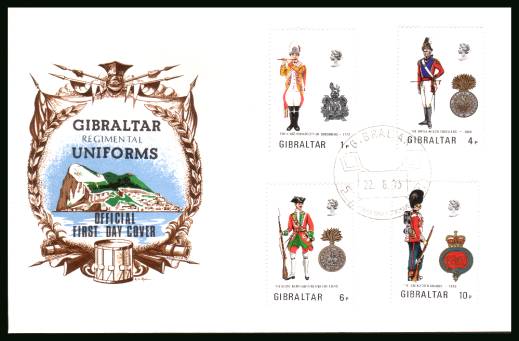 Military Uniforms - 5th Series<br/>on an unaddressed illustrated official First Day Cover