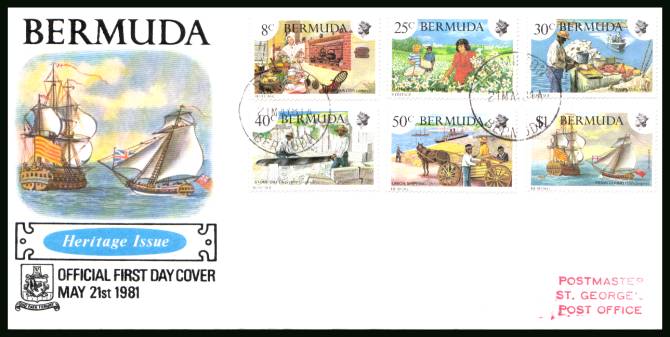 Heritage Week<br/>on a handstamp addessed officialillustrated  First Day Cover